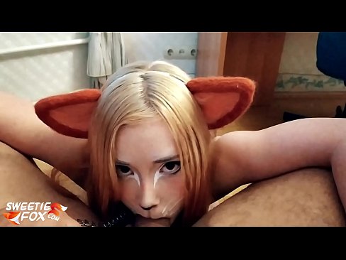 ❤️ Kitsune yutmak çük ve boşalmak içinde ona ağız Porno videosu tr.porno-filmy.ru ❤